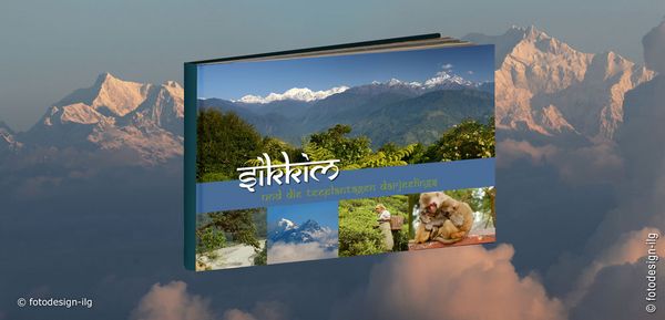 Buchgrafik, Fotobuch, Sikkim, Fotoalbum, Buchdesign